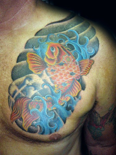 tatuaje estilo tradicional japones. Tatuaje Japonés. Pupa Tattoo Granada, originally uploaded by Marzia Tattoo.