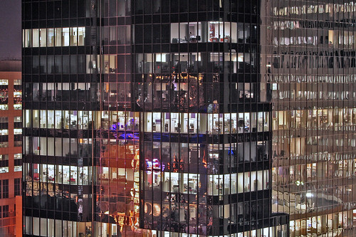 city (night) windows