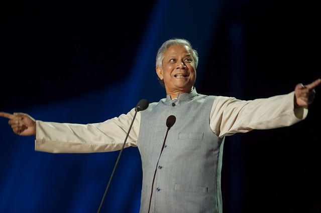 Muhammad Yunus ganó el premio Nobel por la Paz
