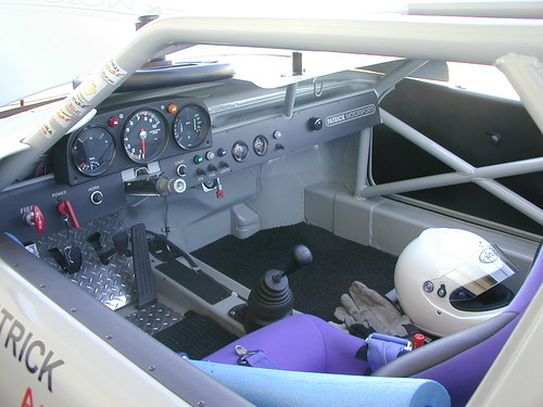 Porsche 9146 racecar interior Jim Patrick's 9146
