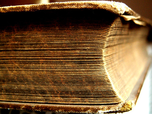 antiquarian book edge picture