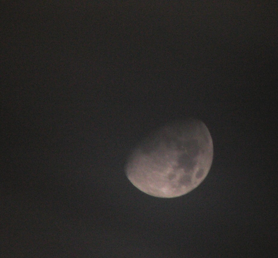 Cloud-Shrouded Moon
