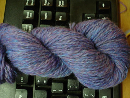 first plied yarn