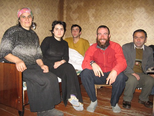 The Khuljanishvili family in Ude, Georgia