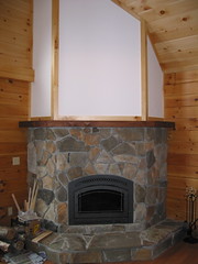 Finished Fireplace