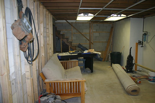basement before