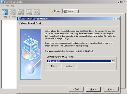 VirtualBox - virtualMachine - openSUSE10.2 - Virtual Hard Disk 1