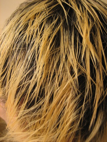 bleach blonde hair with dark roots. Blonde Hair Colors by dotben