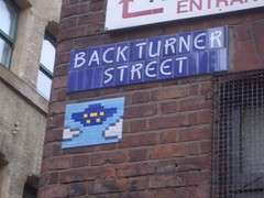 Back Turner Street Invader