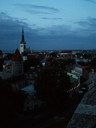 Tallinn by dusk