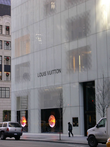 MOREXLESS: Aluminum Double-Skin _ Louis Vuitton Store by Jun Aoki
