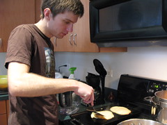 Cooking at John's. Chris on Dosas (photo: Liz)_2.jpg
