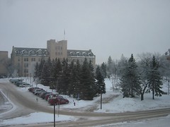 Frosty Day at the University