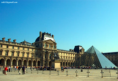 Louvre and its pyramid
