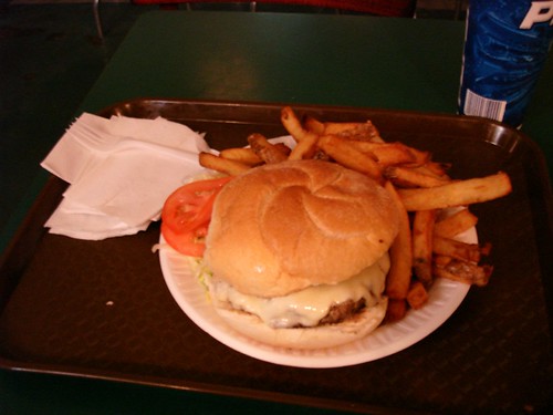 Cheeseburger & Fries @ the Blarney Stone, Midtown NYC