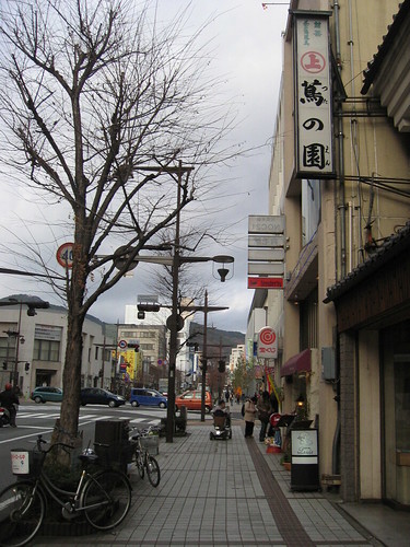 長野市街頭