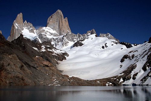Campos de hielo en la Patagonia