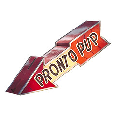 Pronto Pup sign