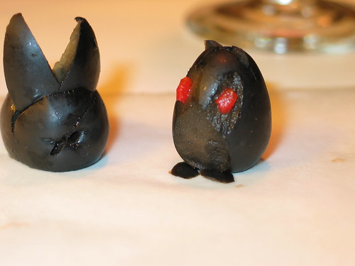 Black Olive Bunny and Owl