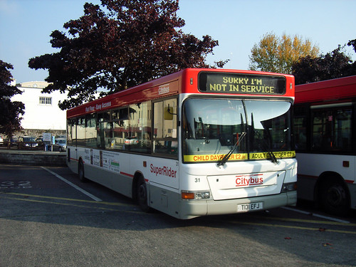 031 T131EFJ Plymouth Citybus