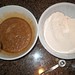 Molasses Cookies - mixing liquids, mixing dry ingreds