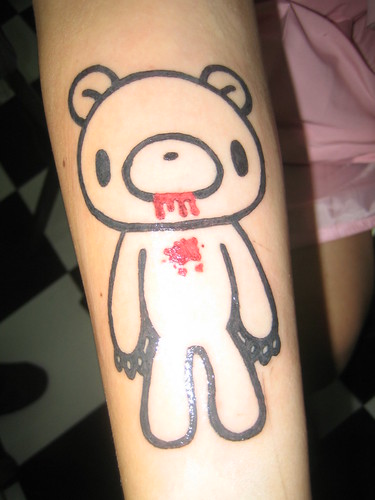 Newest photo →; Gloomy Bear Tattoo.