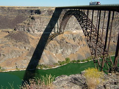 Perrine Bridge Over the Snake River