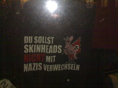 Du sollst Skinheads nicht mit Nazis verwechseln