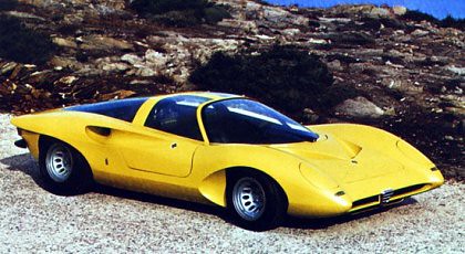 357547966 99e1dbc236 Beautiful Pininfarina   Alfa Romeo Concept Car 1969