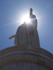 Virgen de la inmaculada concepción del cerro  San Cristobal, Santiago de chile