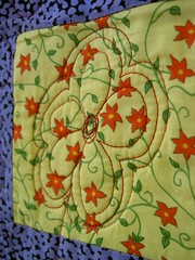 Detail of quilting