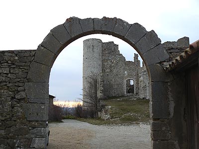 ruines Bargème 2
