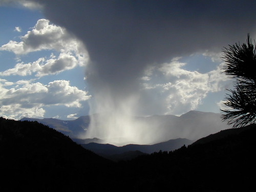 Rain on Mount Evans - Evergreen, Colorado