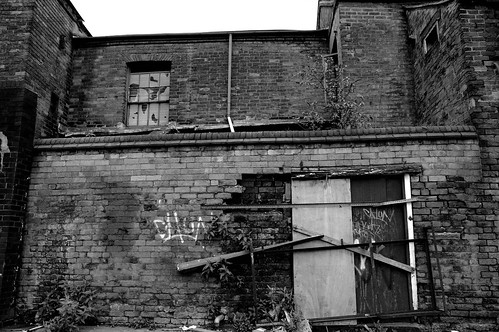 Old Digbeth workshops.  Click picture to see orginal by Andy Howell