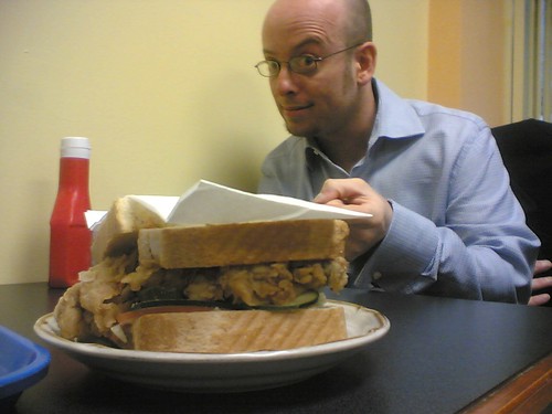 Colin Brumelle and Steve's Unusually Large Sandwich