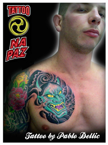 Tatuagem oriental fechamento de costas tatuador Pablo Dellic