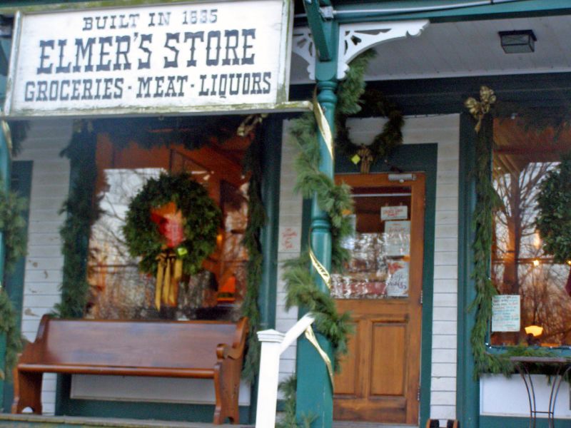 (c) Hilltown Families - Elmer's General Store in Ashfield, MA.