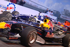 Red Bull Racing & Williams F1 Cars