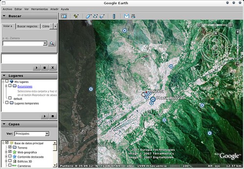 Google Earth en mi Etch AMD64