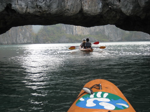 Kayaking in Cat Ba National Park