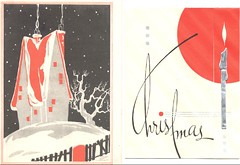 Two Vintage Christmas Cards