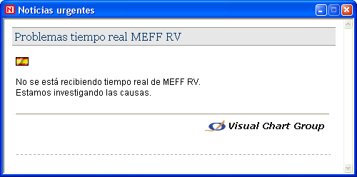 Incidencias en MEFF 2006.12.21 12h46m