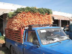 Souk des légumes près d'Agadir