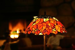 Grand Californian Hotel Tiffany Style Lamp