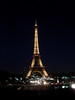 Le Tour Eiffel at Night
