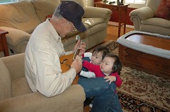 Mandolin lesson from Grampa