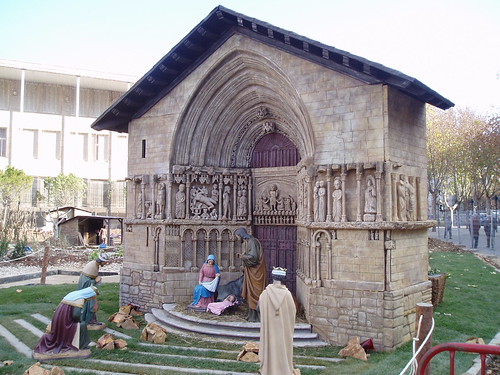 Iglesia de San Bartolomé en el Belén de Logroño