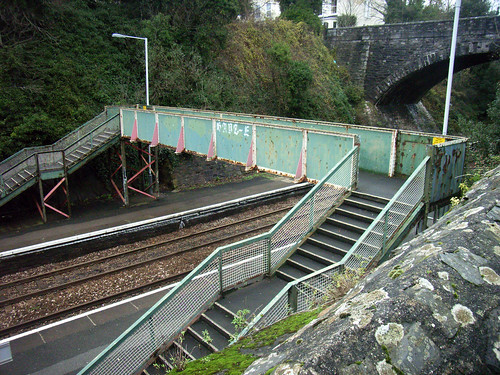 Devonport Station - footbridge
