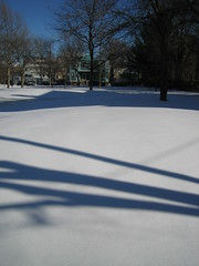 shade on white