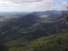 Halls Gap From Boronia Lookout